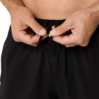 Black - Pack Shot - Asics Mens Core 2 in 1 Running Shorts