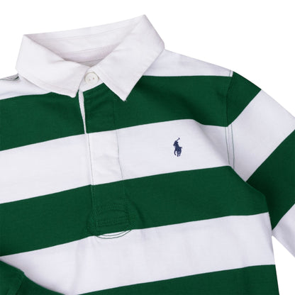 White-Forest - Side - Ralph Lauren Boys Regular Long-Sleeved Rugby Polo Shirt
