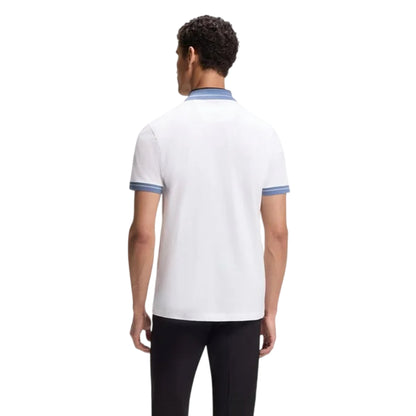 White - Back - Boss Mens PL_Member Piqué Polo Shirt