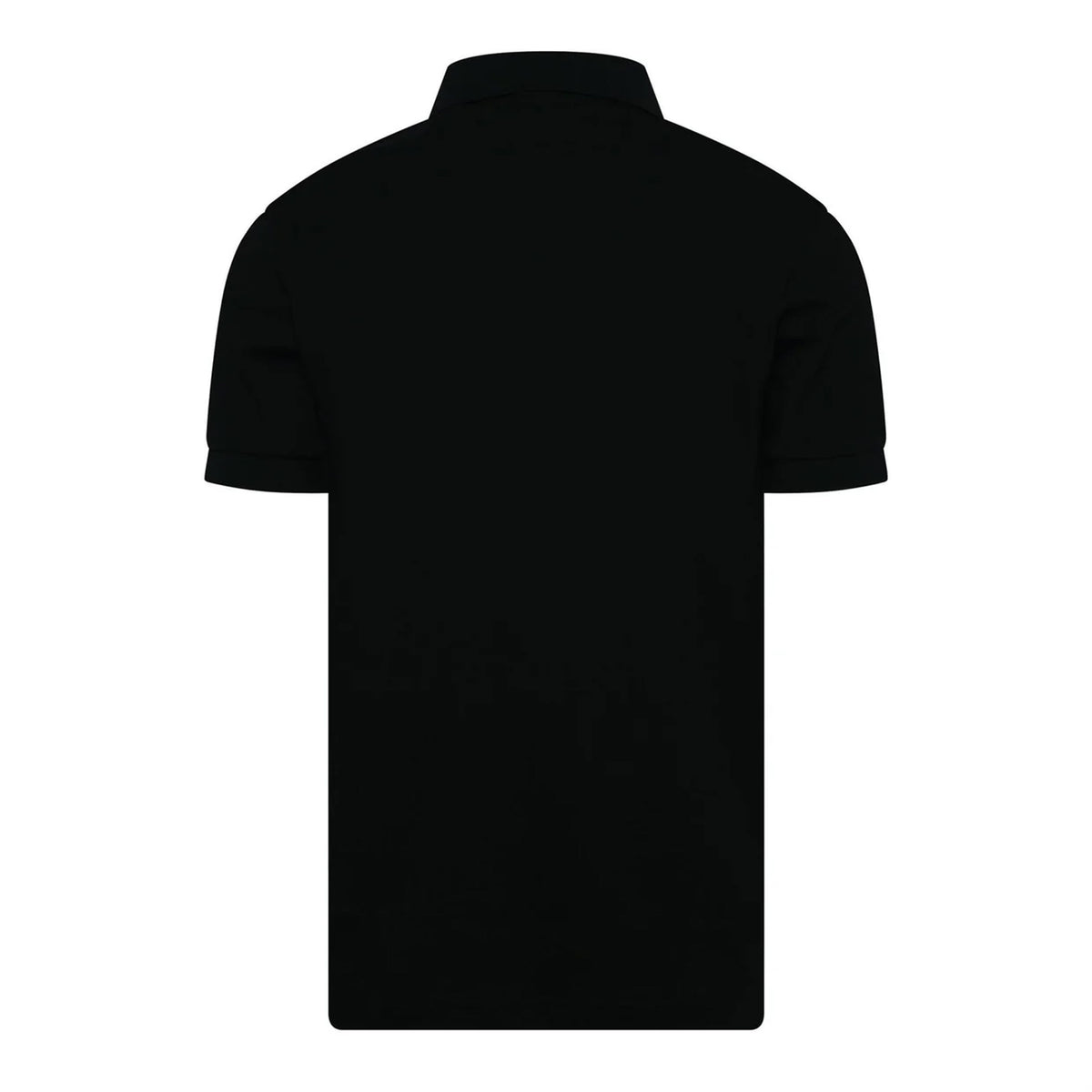 Black - Back - Boss Mens Pio 2 Logo Polo Shirt