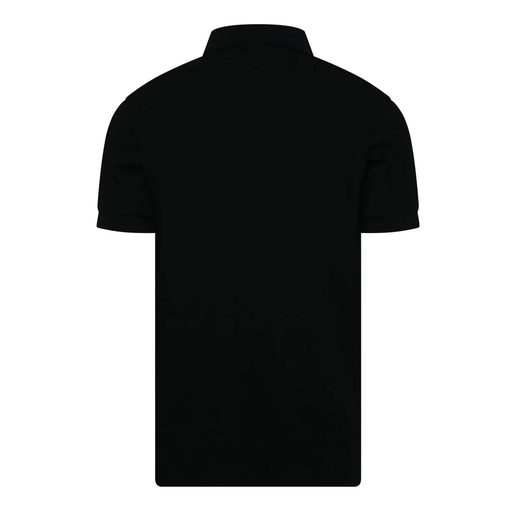 Black - Back - Boss Mens Pio 2 Logo Polo Shirt