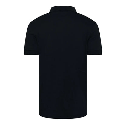 Dark Blue - Back - Boss Mens Pio 2 Logo Polo Shirt