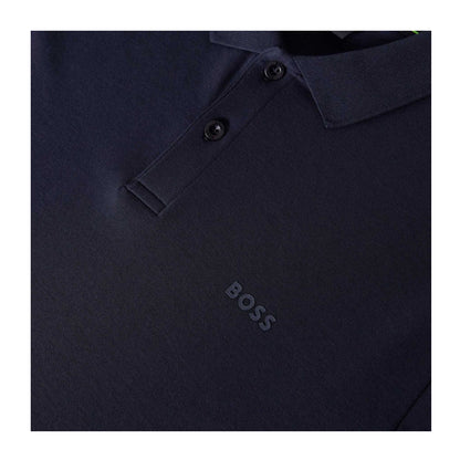 Dark Blue - Lifestyle - Boss Mens Pio 2 Logo Polo Shirt