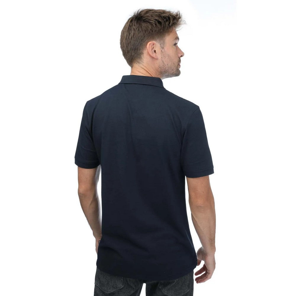 Navy - Back - DKNY Unisex Adult Tonal Logo Polo Shirt