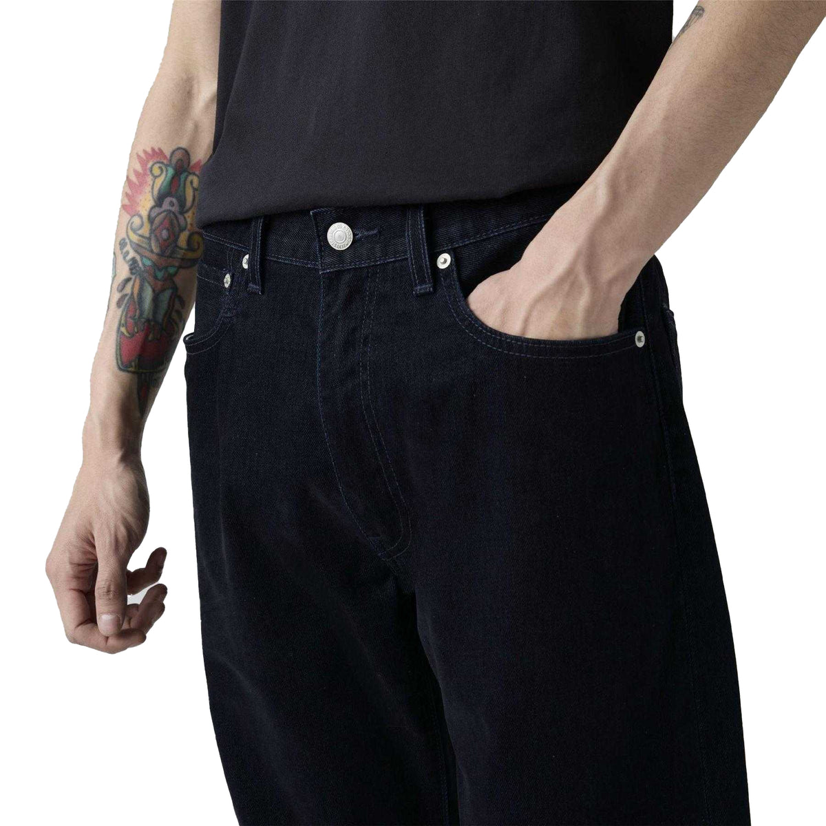 Birds of a Feather - Side - Levis Mens 555 5 Pockets Relaxed Fit Jeans