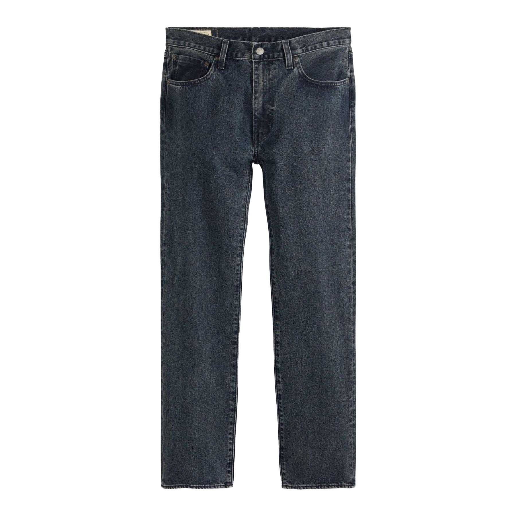 Midnight Blue - Front - Levis Mens 555 5 Pockets Relaxed Fit Jeans