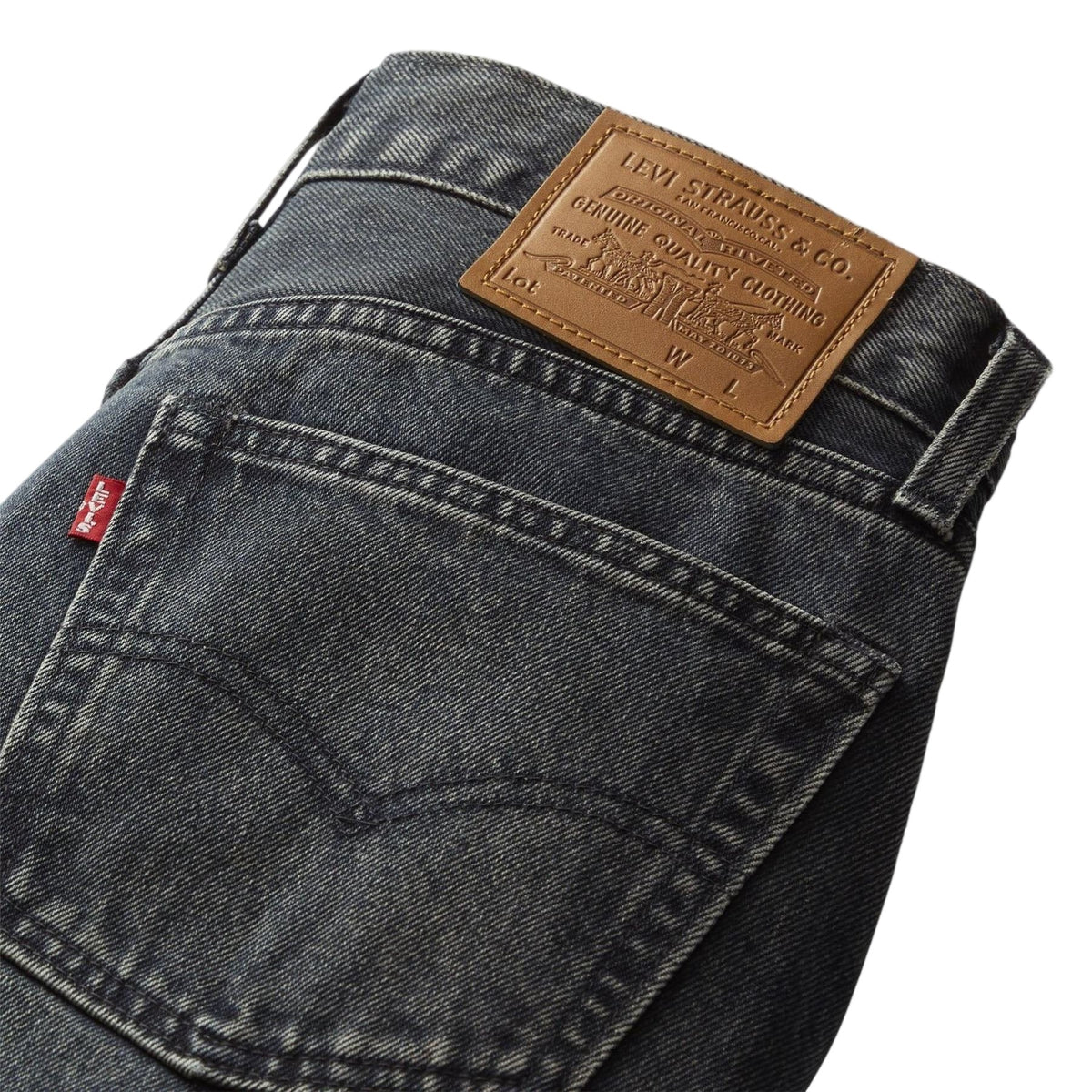 Midnight Blue - Lifestyle - Levis Mens 555 5 Pockets Relaxed Fit Jeans