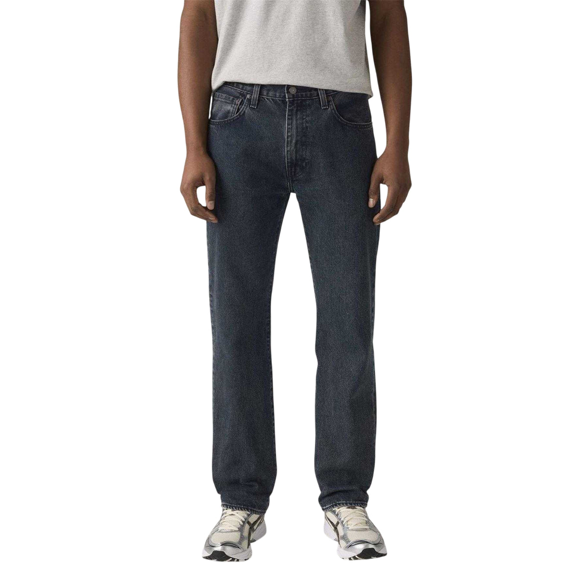 Midnight Blue - Pack Shot - Levis Mens 555 5 Pockets Relaxed Fit Jeans
