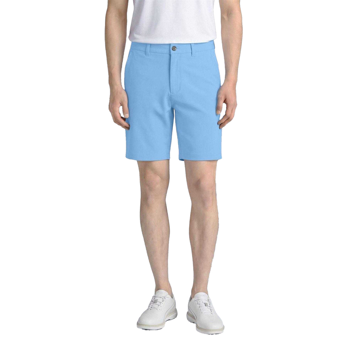 Light Blue - Side - Puma Mens Pure Golf Shorts