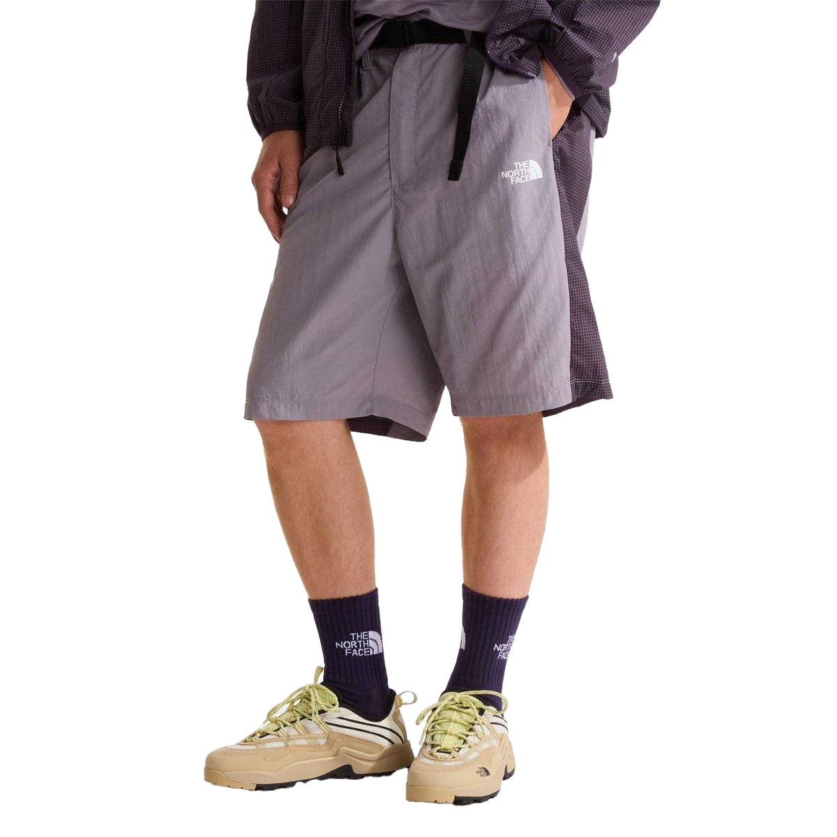 Transparent Grey - Side - The North Face Mens Nse Shorts