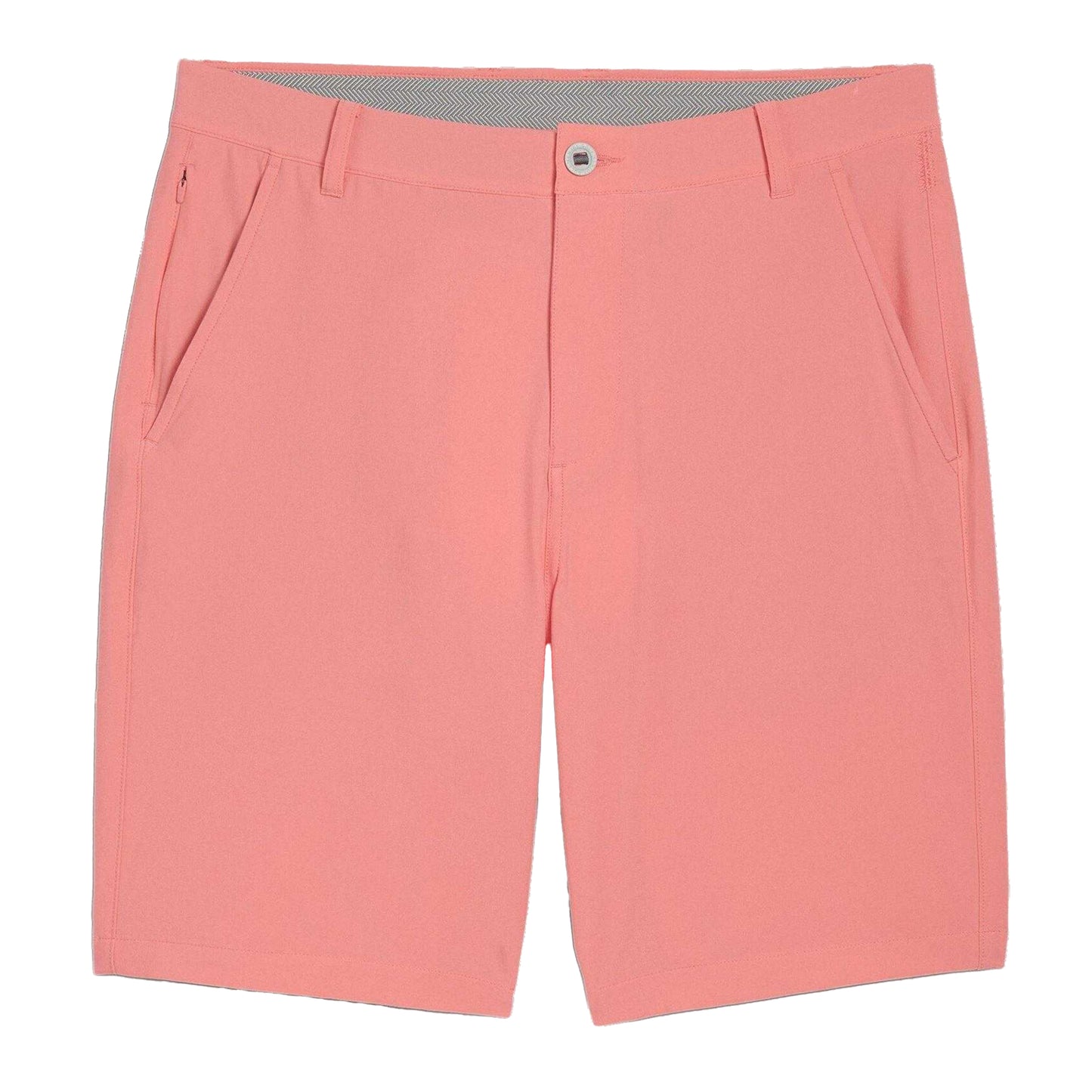Melon Orange - Front - Puma Mens Golf Shorts