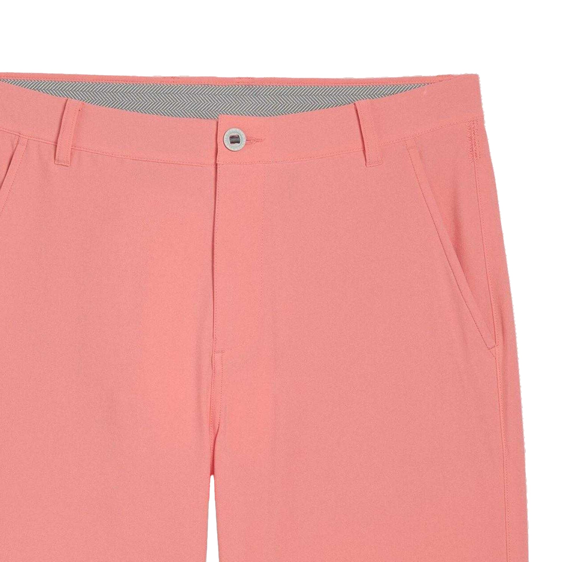 Melon Orange - Side - Puma Mens Golf Shorts