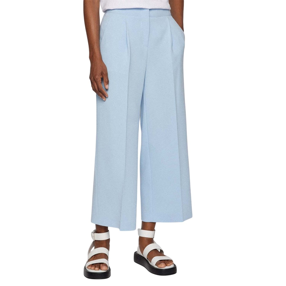 Light Blue - Lifestyle - Boss Womens-Ladies Tayamana2 Trousers