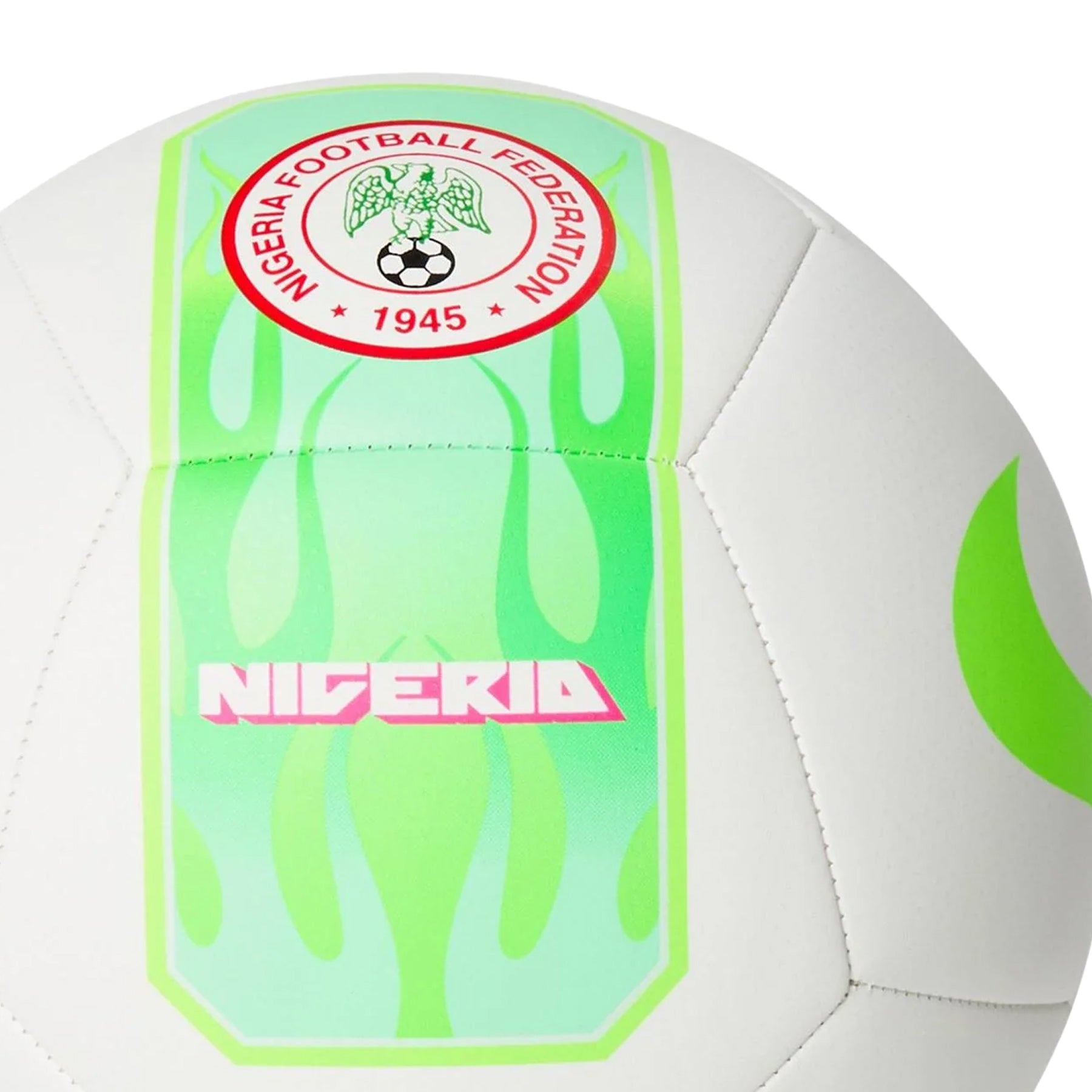 White-Green - Lifestyle - Nike Nigeria FC Football