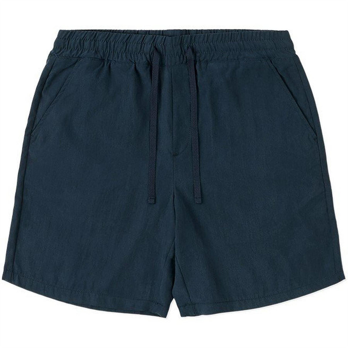 Dark Navy - Front - Prevu Mens Neymarr Tailored Chino Shorts