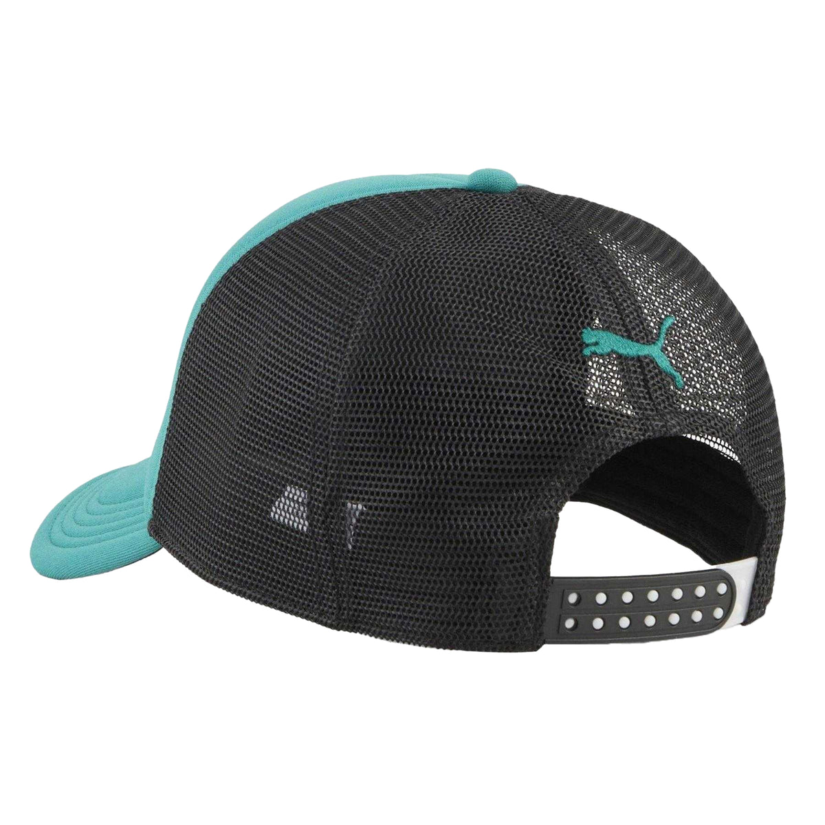 Green - Back - Puma Mens Aston Martin  Trucker Cap