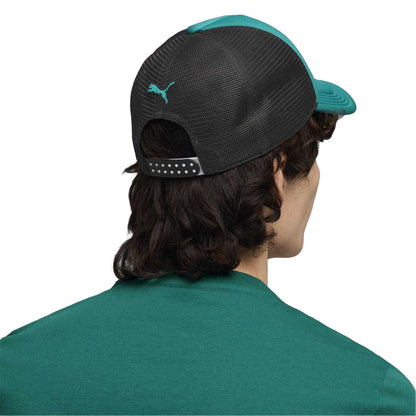 Green - Lifestyle - Puma Mens Aston Martin  Trucker Cap
