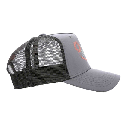 Grey-Peach - Lifestyle - Societe Noir Mens Wordmark Logo Trucker Cap