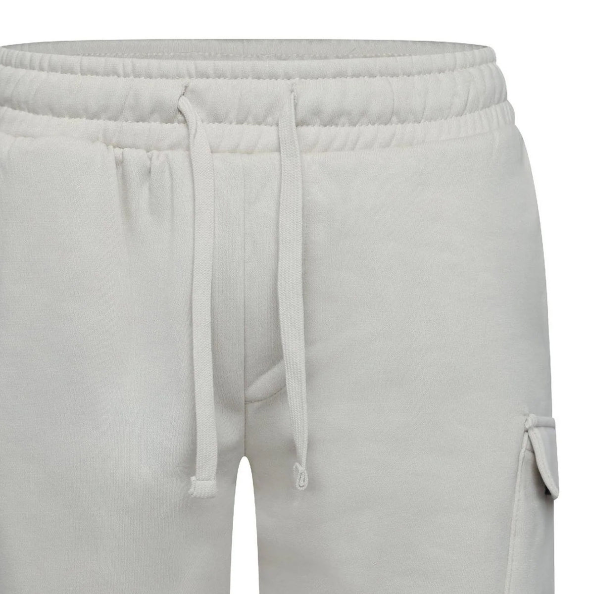 Light Stone - Side - Crosshatch Mens Bardon Cargo Shorts