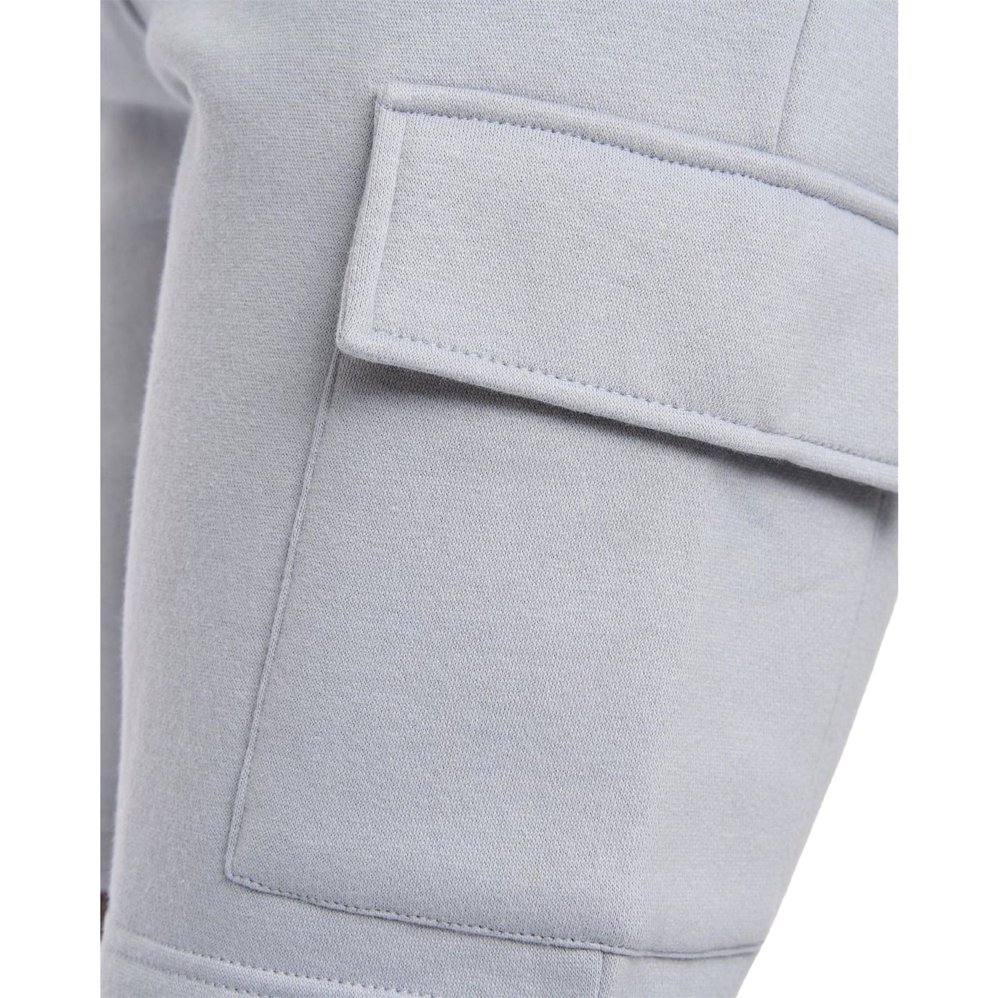 Steel Blue - Side - Crosshatch Mens Bardon Cargo Shorts
