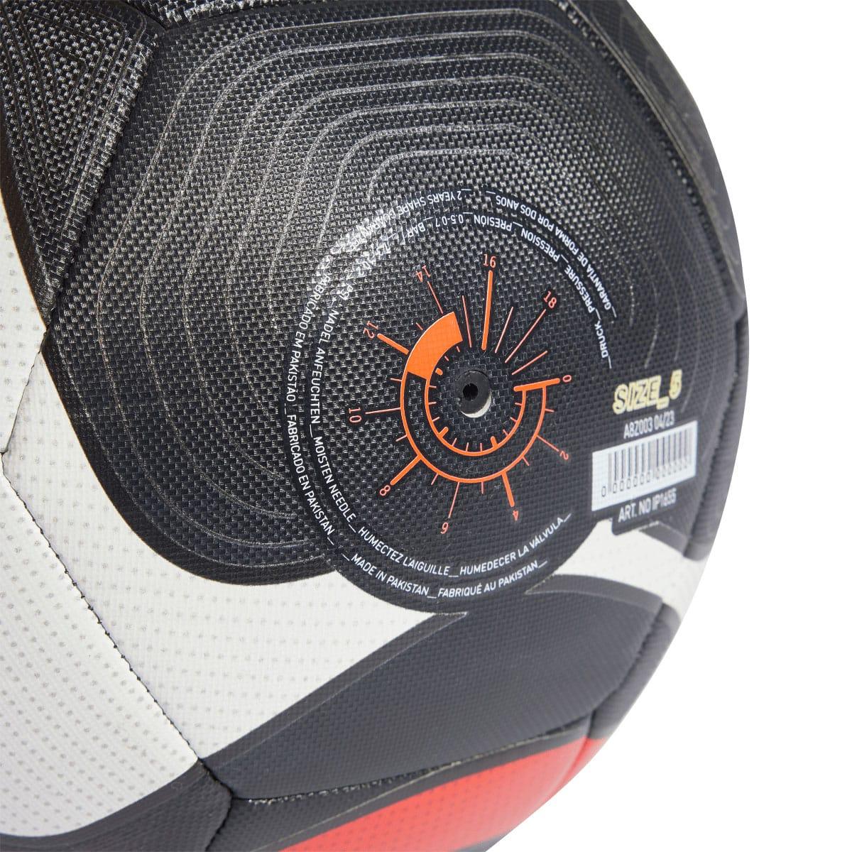 Core Black-Solar Red-Solar Yellow - Side - Adidas Predator Training Football