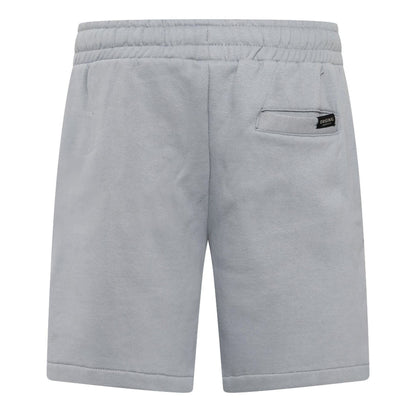 Steel Blue - Back - Crosshatch Mens Bardon Sweat Shorts