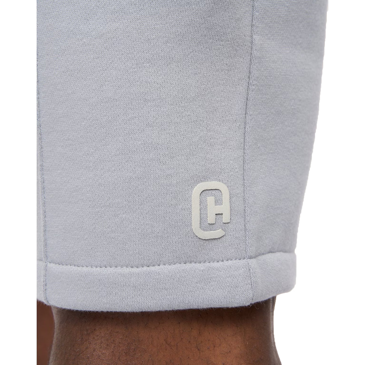 Steel Blue - Side - Crosshatch Mens Bardon Sweat Shorts
