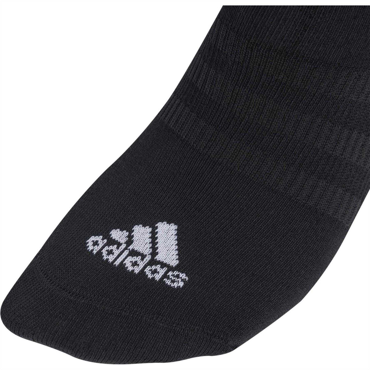 Black - Lifestyle - Adidas Unisex Adult Thin And Light No-Show Socks (Pack of 3)