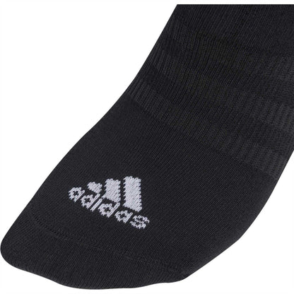 Black - Lifestyle - Adidas Unisex Adult Thin And Light No-Show Socks (Pack of 3)