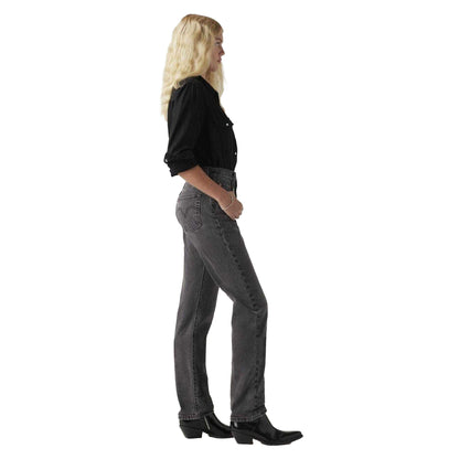 Off Topic - Side - Levis Womens-Ladies 501 5 Pockets Straight Jeans
