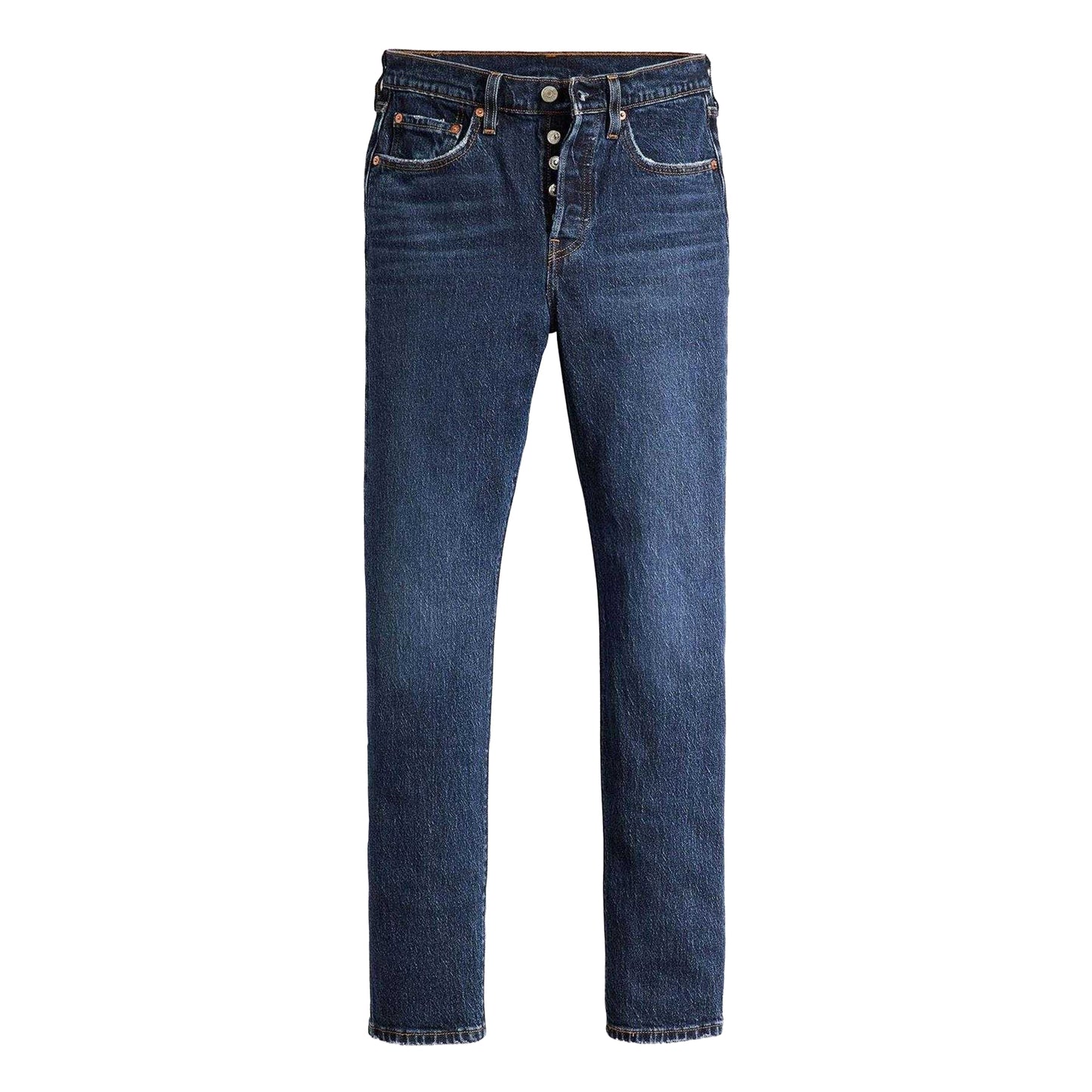 Salsa Authentic - Front - Levis Womens-Ladies 501 5 Pockets Straight Jeans