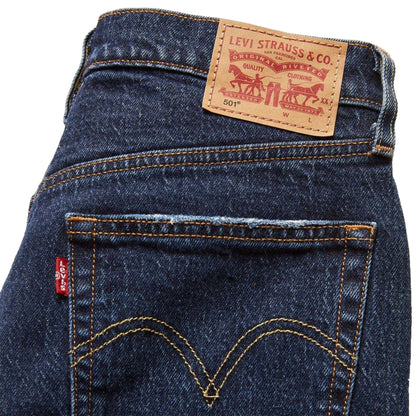 Salsa Authentic - Side - Levis Womens-Ladies 501 5 Pockets Straight Jeans