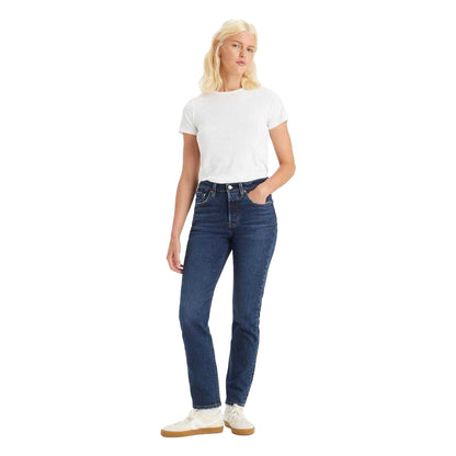 Salsa Authentic - Lifestyle - Levis Womens-Ladies 501 5 Pockets Straight Jeans