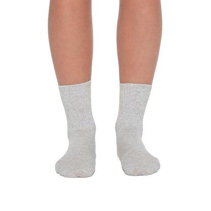 Multicoloured - Side - Skims Unisex Adult Crew Ribbed Sports Socks (Pack of 3)