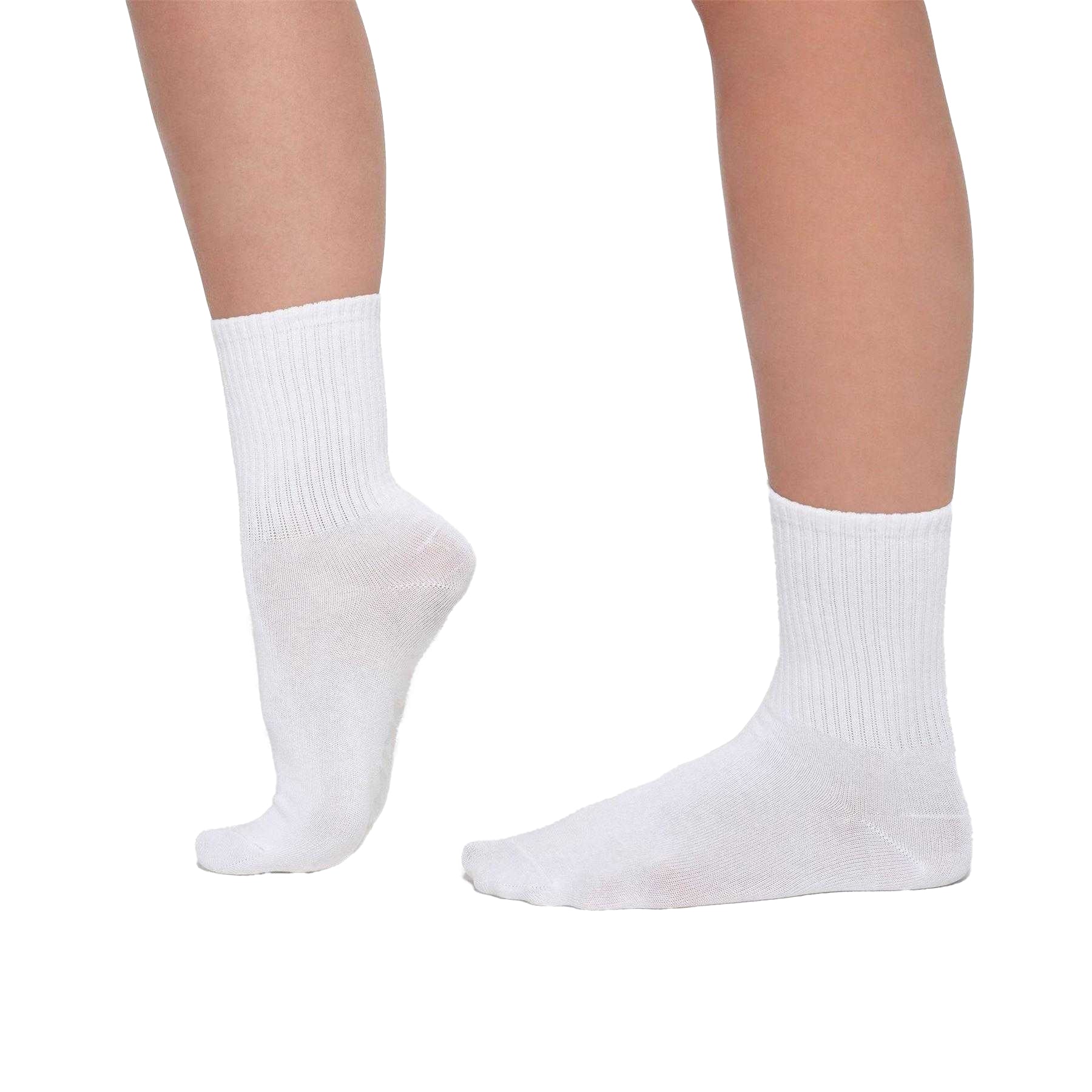 Multicoloured - Close up - Skims Unisex Adult Crew Ribbed Sports Socks (Pack of 3)