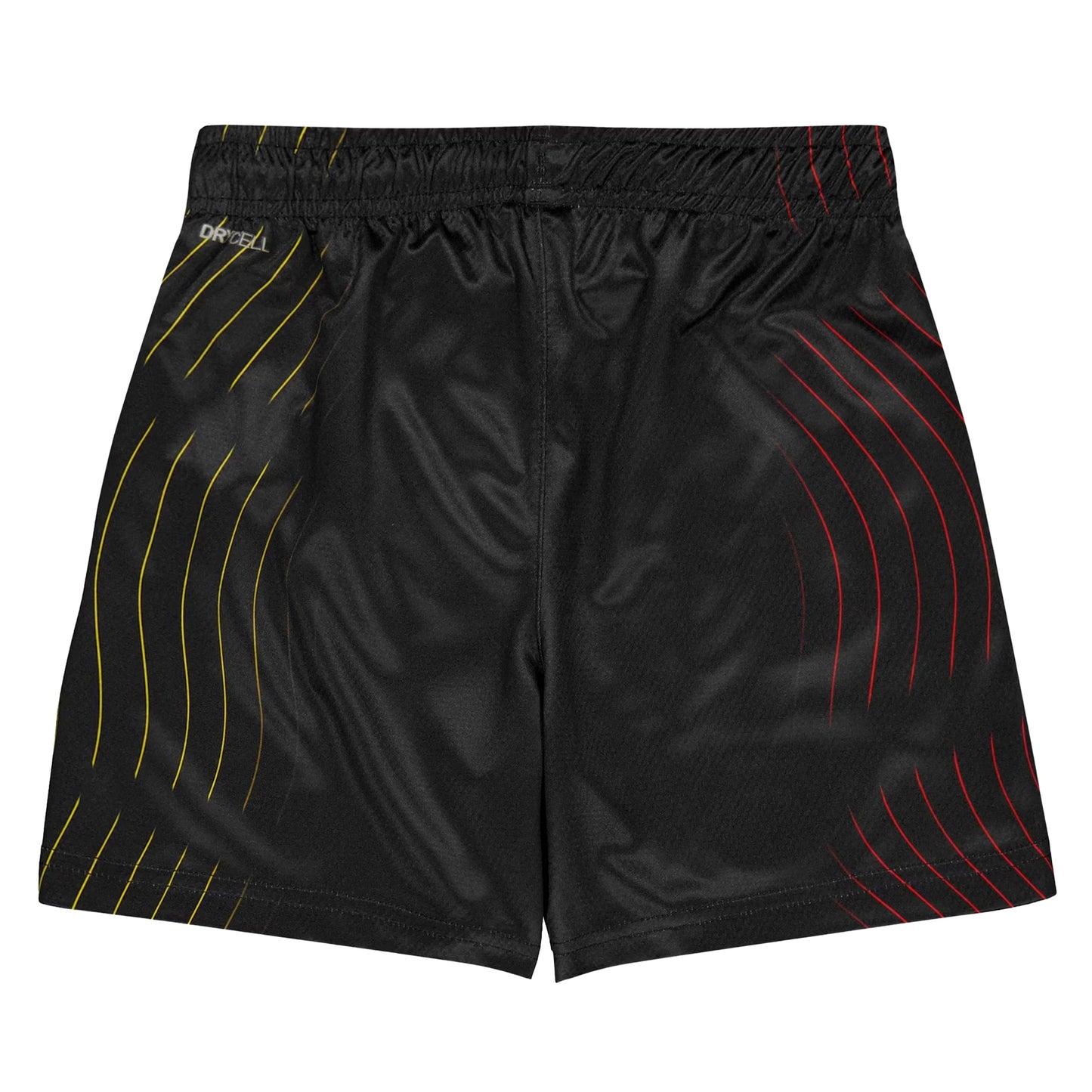 Black-Red - Back - Puma Childrens-Kids Harting Shorts