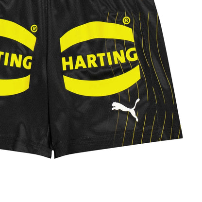 Black-Red - Lifestyle - Puma Childrens-Kids Harting Shorts