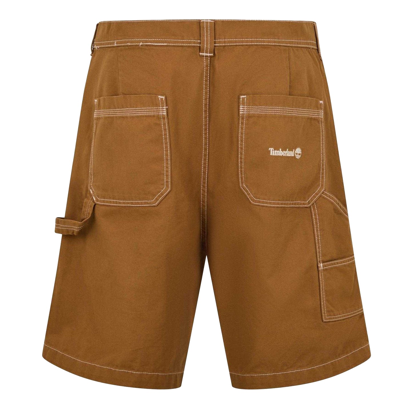 Golden Wheat - Back - Timberland Mens Carpenter Denim Shorts