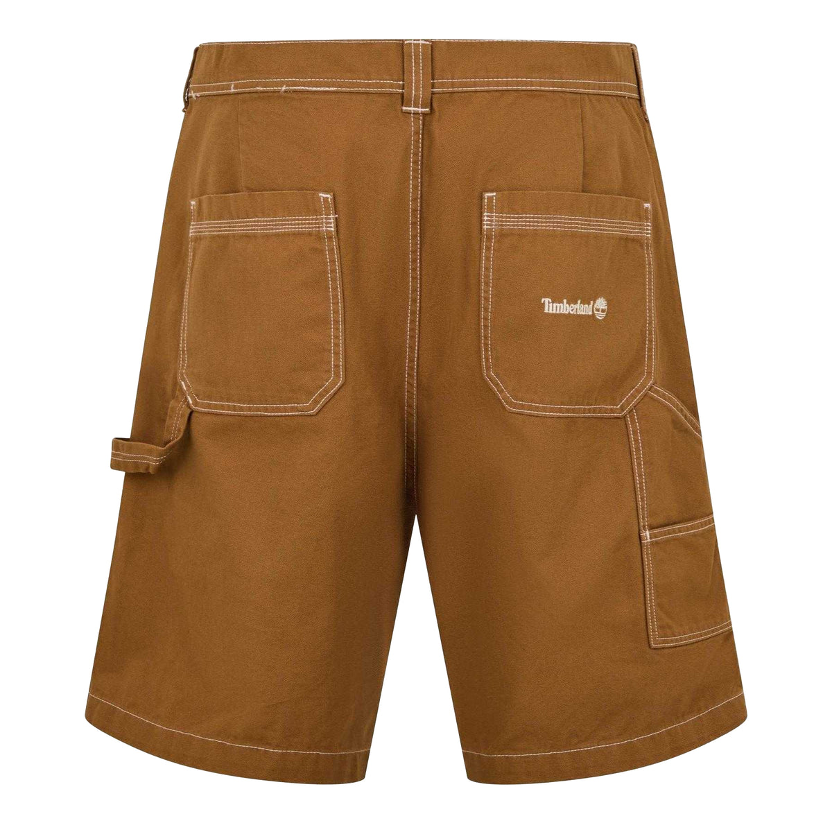 Golden Wheat - Back - Timberland Mens Carpenter Denim Shorts