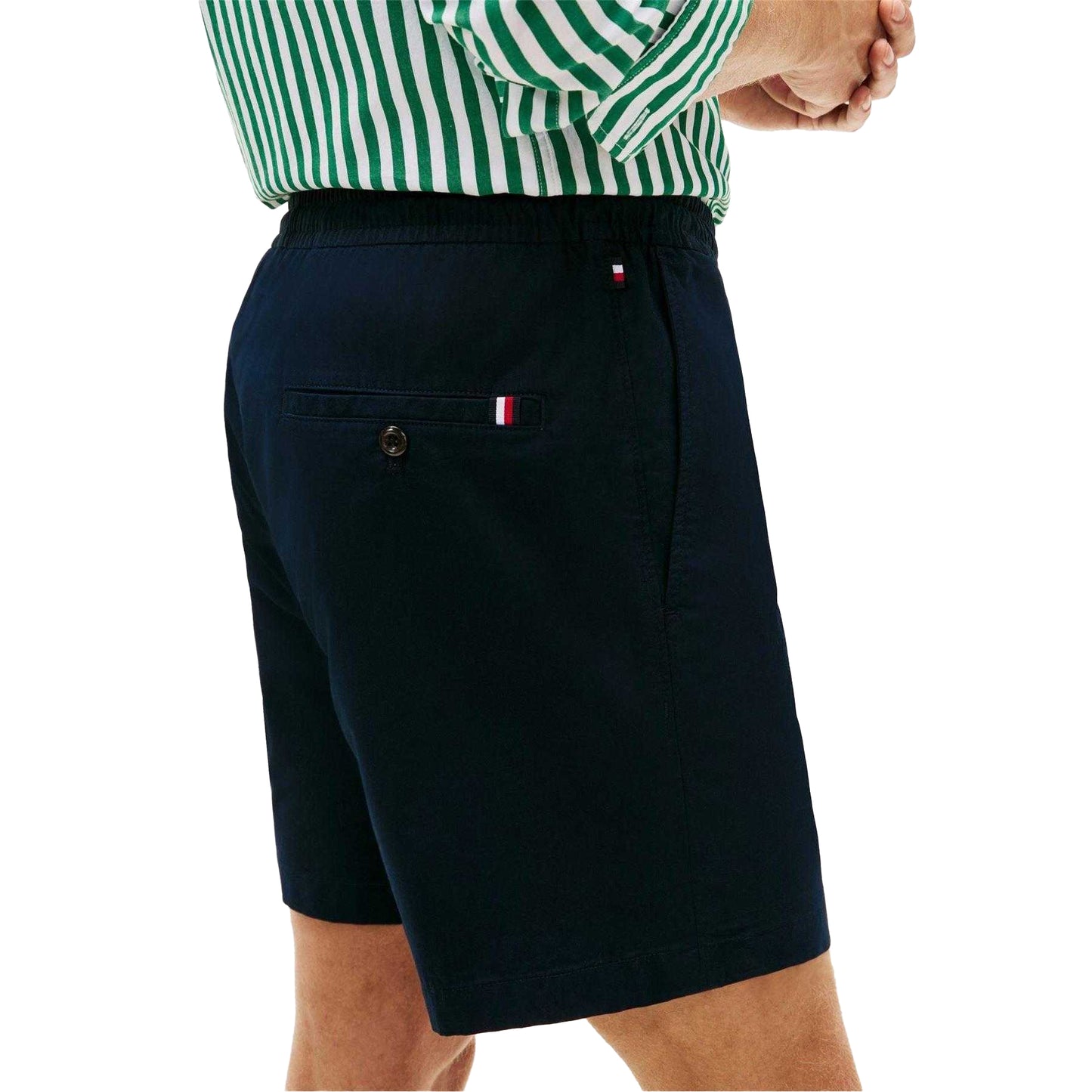 Desert Sky - Side - Tommy Hilfiger Mens Slim Chino Shorts
