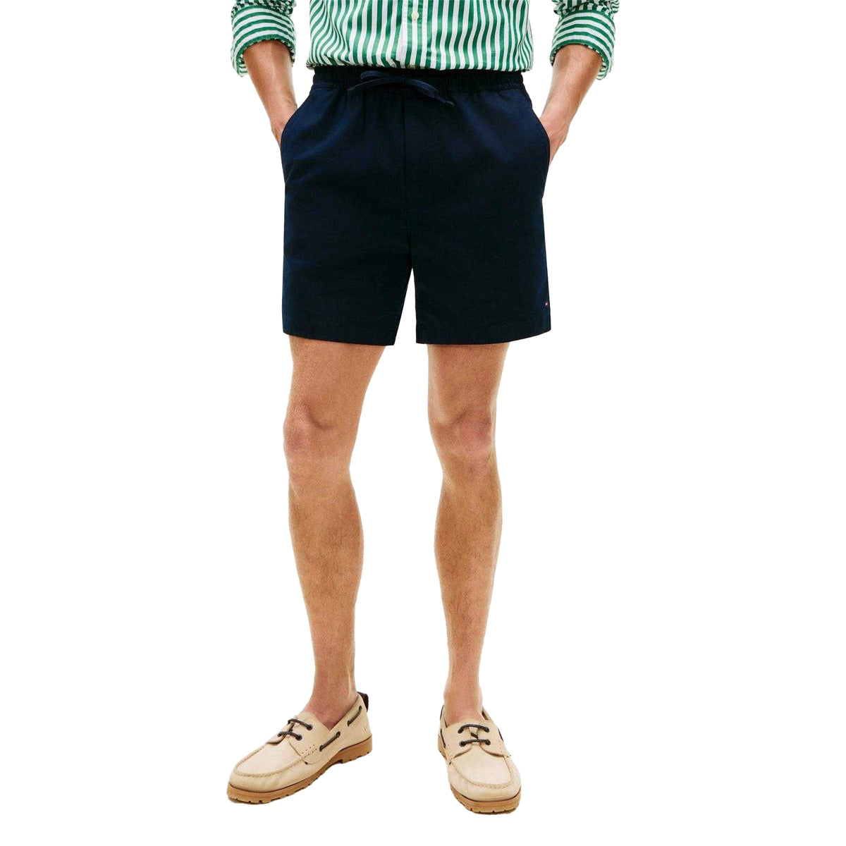 Desert Sky - Lifestyle - Tommy Hilfiger Mens Slim Chino Shorts