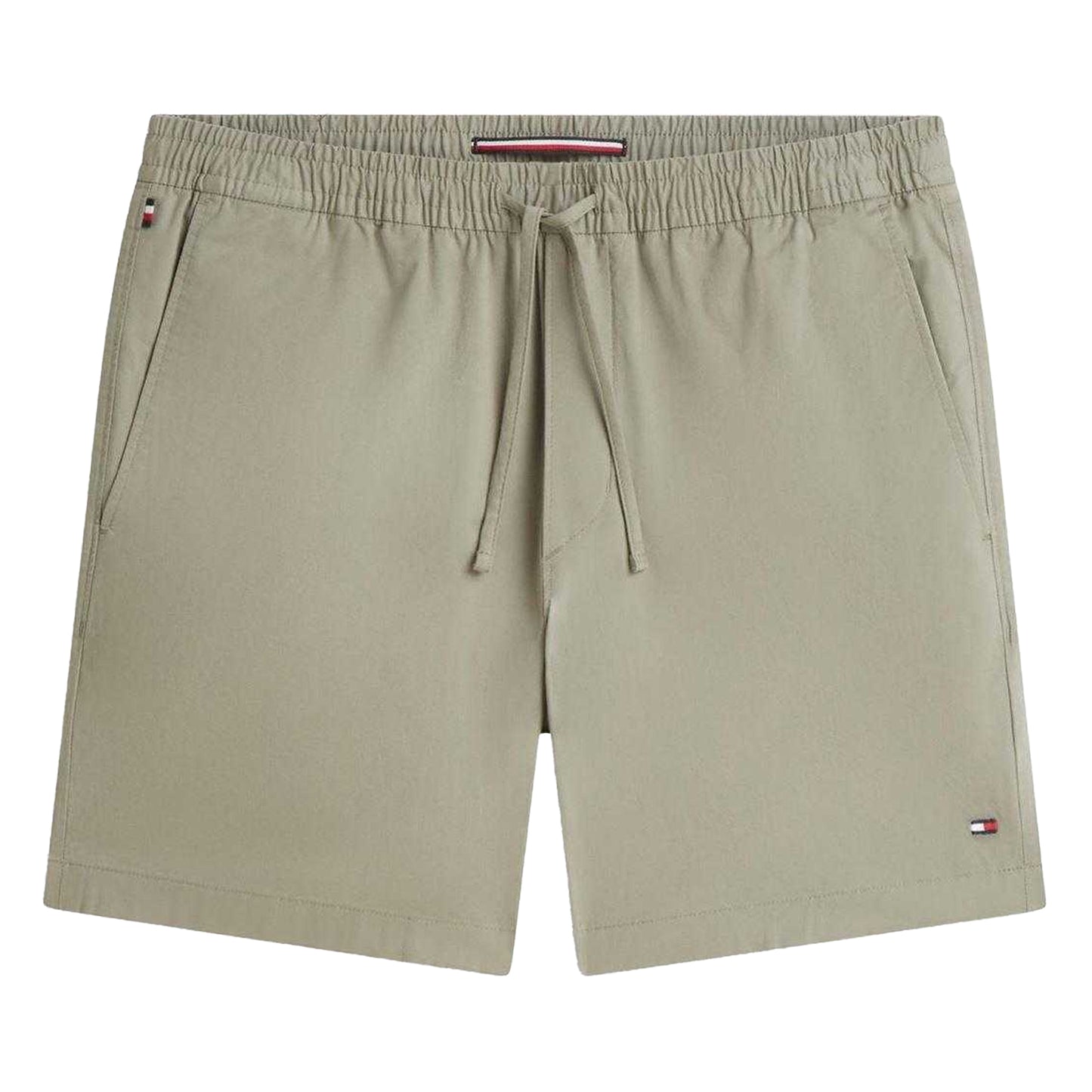 Grey - Front - Tommy Hilfiger Mens Slim Chino Shorts