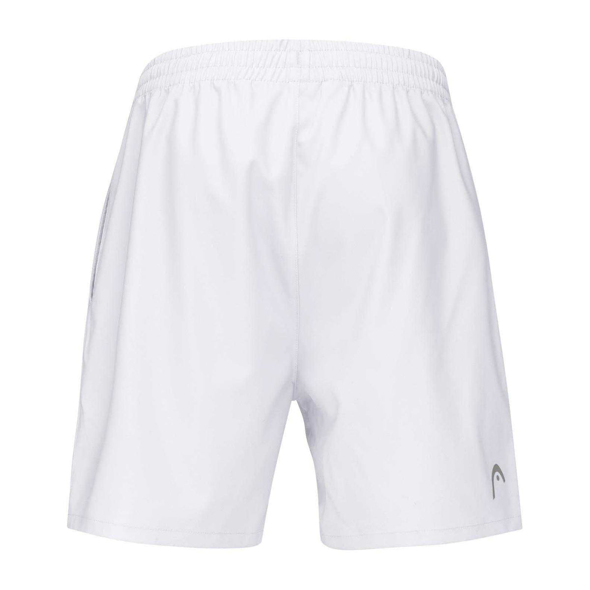 White - Back - Head Mens Club Elasticated Waist Shorts