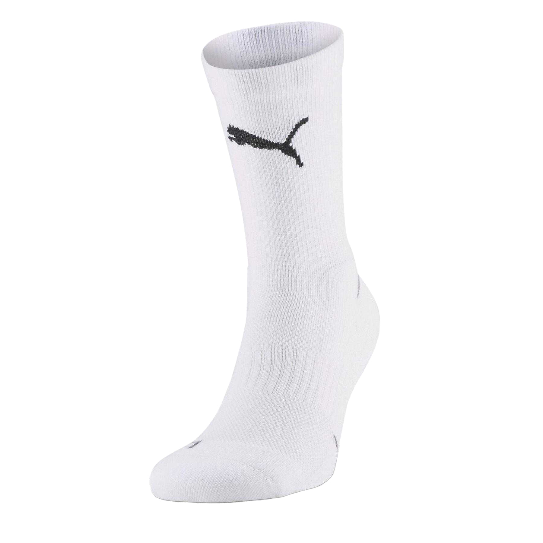 Puma White - Front - Puma Unisex Adult Team Crew Socks