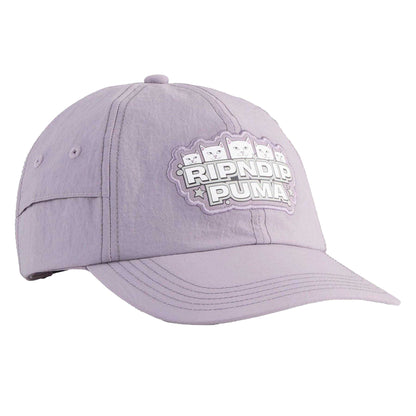 Plum Jam - Front - Puma Mens Ripndip Embroidered Patch Baseball Cap
