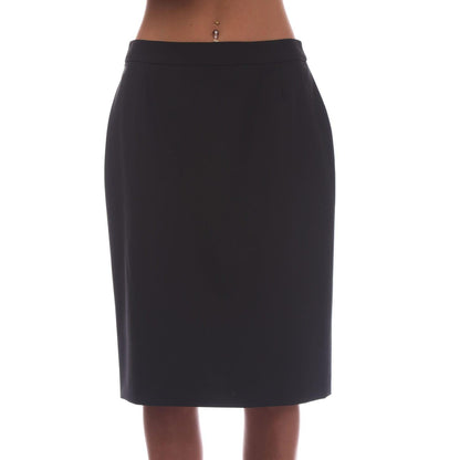 Black - Front - Boss Womens-Ladies Vilea Pencil Skirt