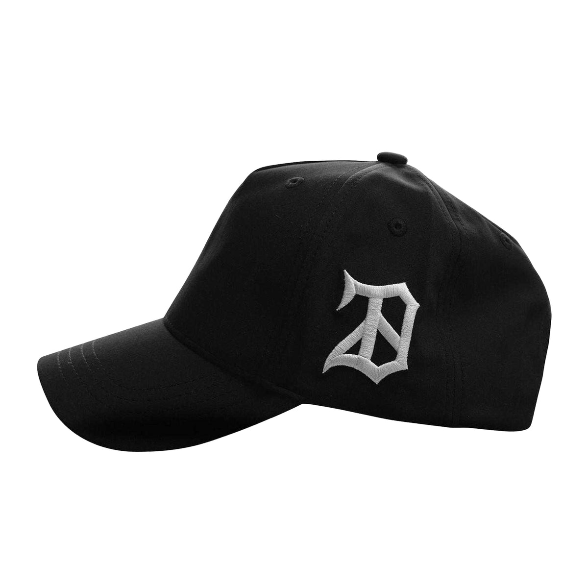 Black - Back - 28 Club Mens Running Cap
