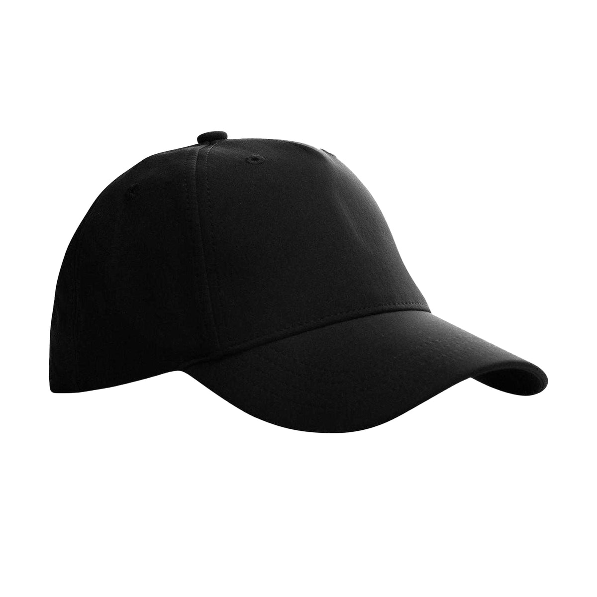 Black - Front - 28 Club Mens Running Cap