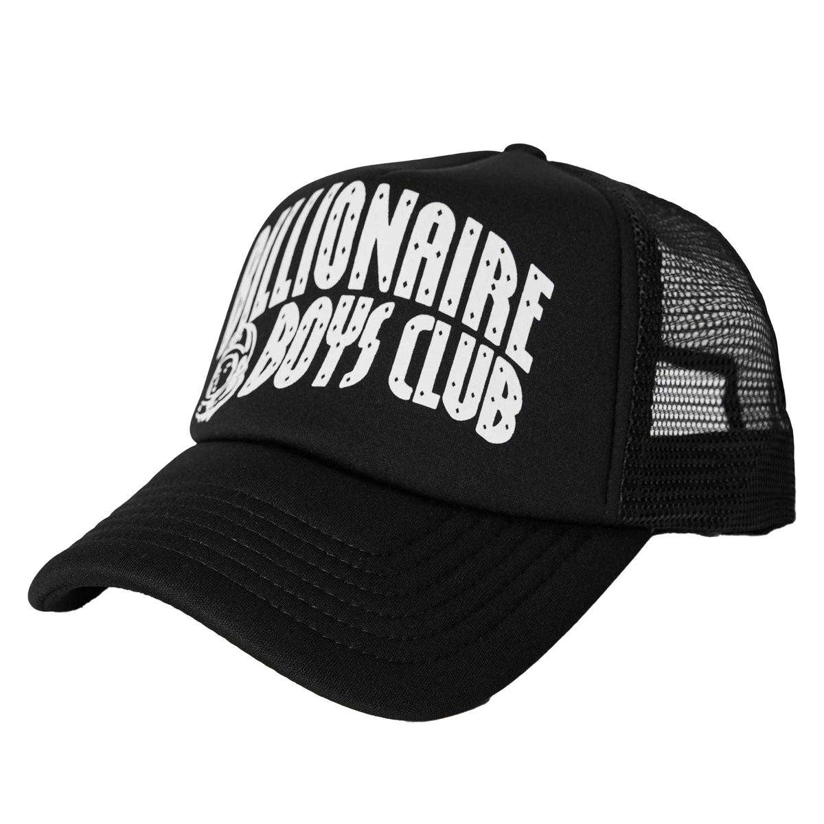 Black - Front - Billionaire Boys Club Arch Trucker Cap