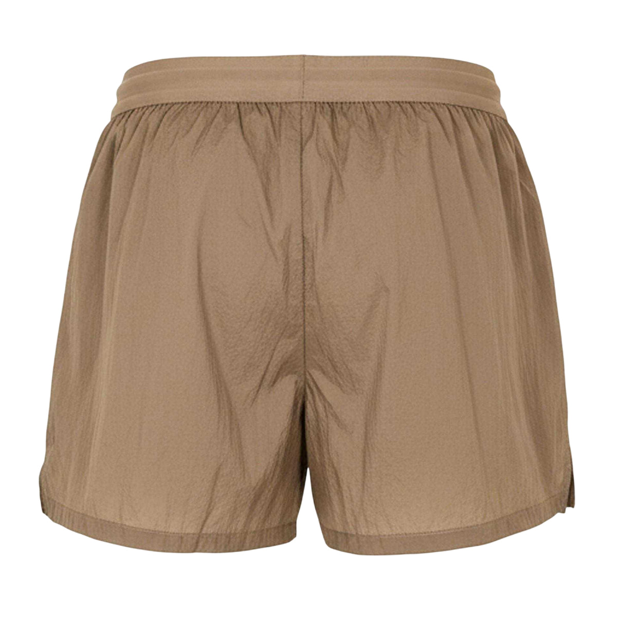 Brown - Back - Couture Club Mens Double Layer Regular Running Shorts